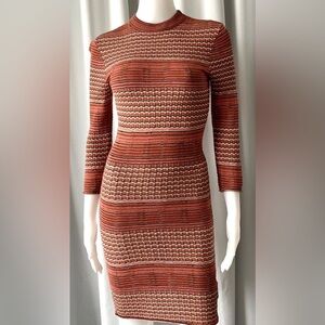 Free People Striped Groovy Sweater Dress